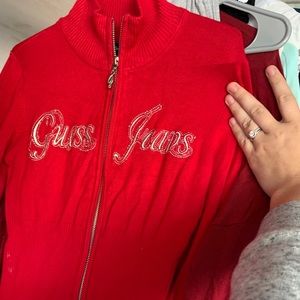 Guess jeans light zip up jacket